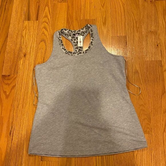 Sterling Racerback Lounge Camisole, Heather Gray - Picture 5 of 8